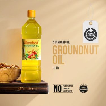 cold pressed groundnut oil