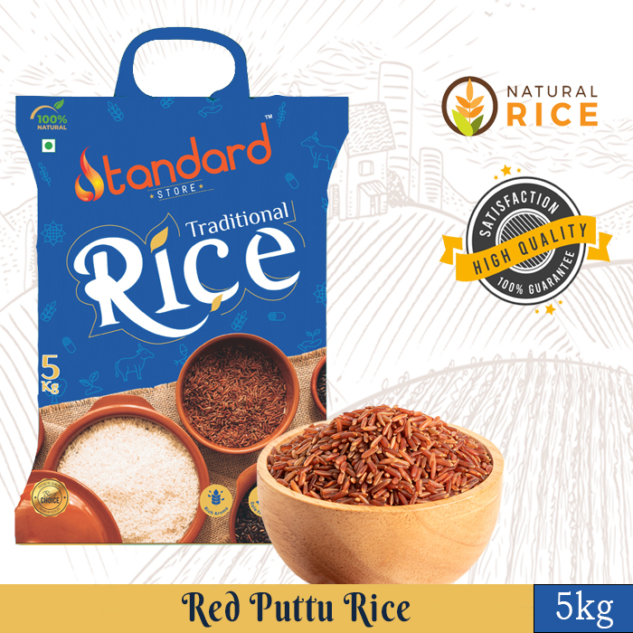 Red Puttu Rice recipes