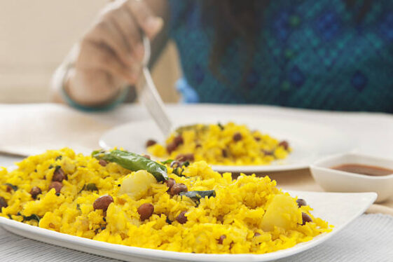 poha calories