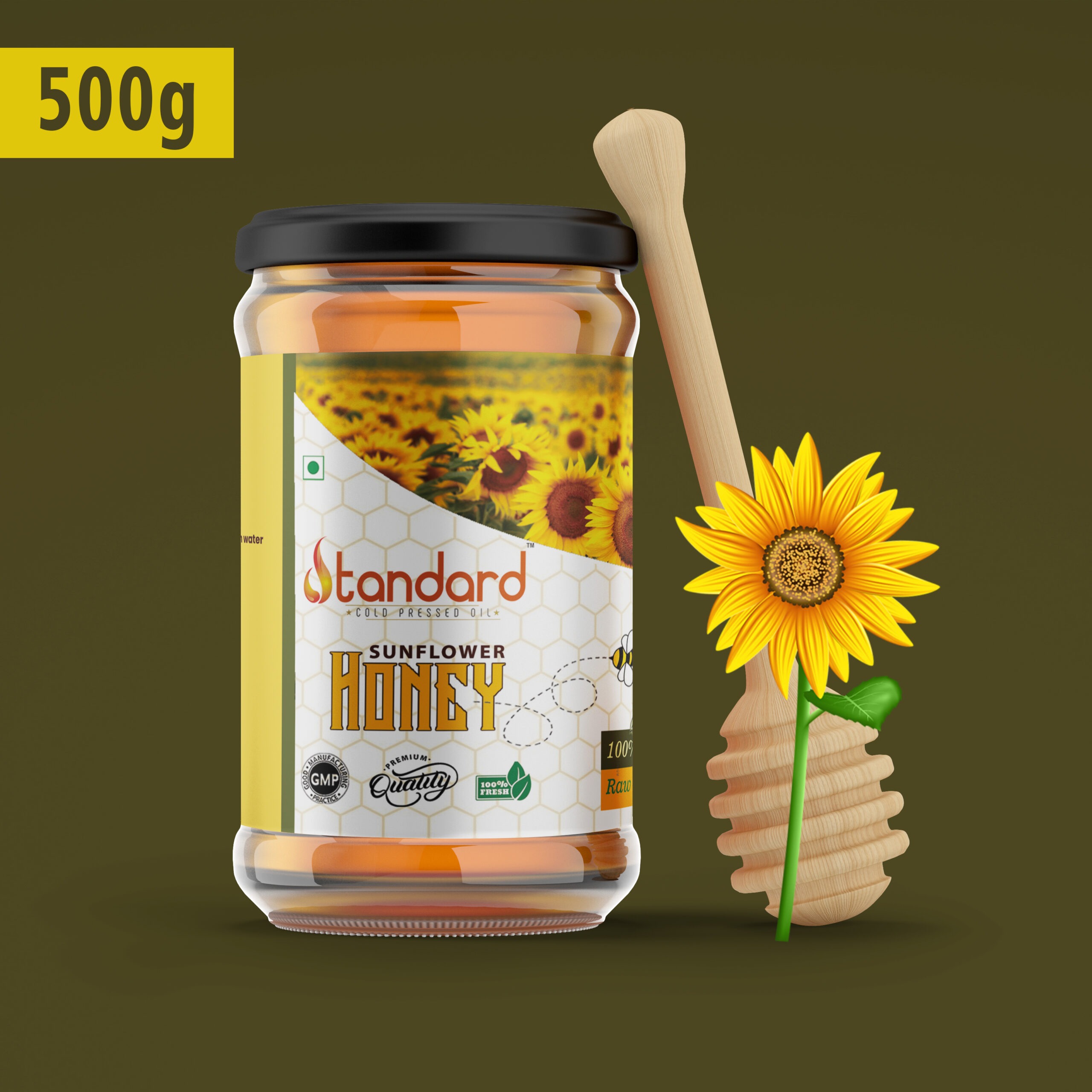 Sunflower Honey (500g)